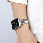 สายรัดนาฬิกาโลหะลายเกล็ดปลา xDfind สำหรับ Apple Watch 42 / 44 / 45 / 46 / 49mm, สำหรับ Apple Watch 38 / 40 / 41 / S11 42mm