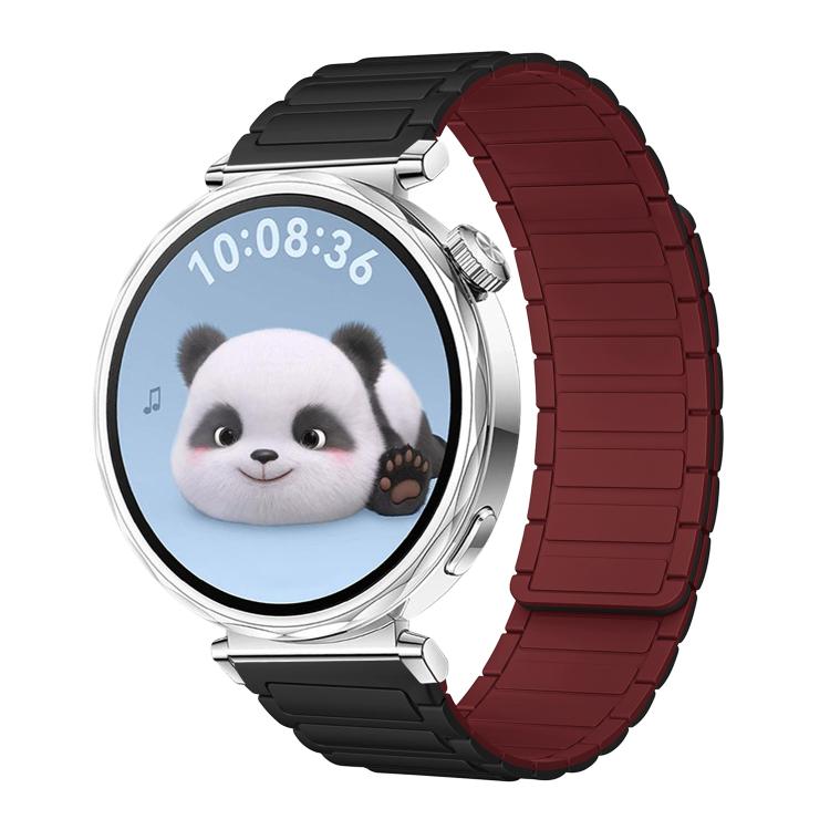 xDfind I-shaped Magnetic Silicone Watch Band, 14mm, 18mm, 22mm, 20mm