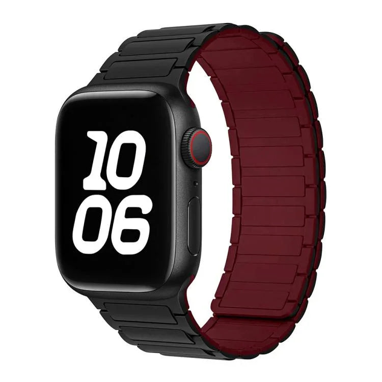 สายรัดนาฬิกาซิลิโคนแม่เหล็กรูปตัว I xDfind สำหรับ Apple Watch 42 / 44 / 45 / 46 / 49mm, สำหรับ Apple Watch 38 / 40 / 41 / S10 42mm