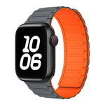 สายรัดนาฬิกาซิลิโคนแม่เหล็กรูปตัว I xDfind สำหรับ Apple Watch 42 / 44 / 45 / 46 / 49mm, สำหรับ Apple Watch 38 / 40 / 41 / S10 42mm
