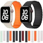 สายรัดนาฬิกาซิลิโคนแม่เหล็กรูปตัว I xDfind สำหรับ Apple Watch 42 / 44 / 45 / 46 / 49mm, สำหรับ Apple Watch 38 / 40 / 41 / S10 42mm