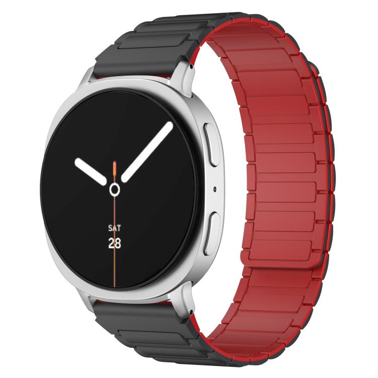 xDfind I-shaped Magnetic Silicone Watch Band, For Samsung Galaxy Watch Ultra / Ultra 2025, For Samsung Galaxy Watch8 / 8 Classic