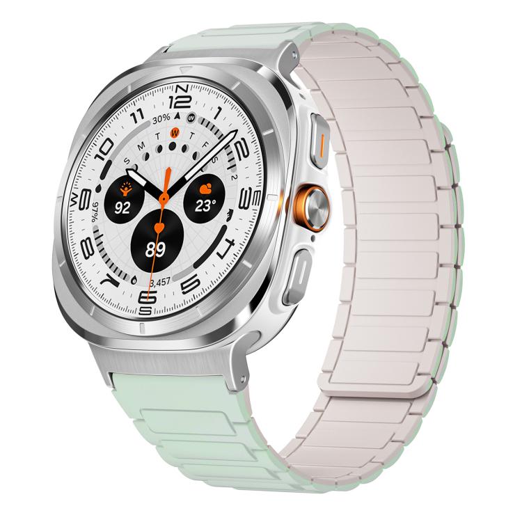 สายซิลิโคนแม่เหล็กรูปตัว I xDfind สำหรับ Samsung Galaxy Watch Ultra / Ultra 2025, สำหรับ Samsung Galaxy Watch8 / 8 Classic, สำหรับ Samsung Galaxy Fit3 SM-R390