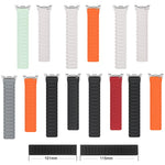 xDfind I-shaped Magnetic Silicone Watch Band, For Samsung Galaxy Watch Ultra / Ultra 2025, For Samsung Galaxy Watch8 / 8 Classic