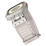 สายรัดนาฬิกาซิลิโคนลาย Mecha Stripe สำหรับ Apple Watch 46mm / 49mm / 45mm / 44mm