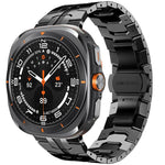 สายรัดนาฬิกาสแตนเลส xDfind แบบหัวเข็มขัดผีเสื้อ สำหรับ Samsung Galaxy Watch Ultra / Ultra 2025, สำหรับ Samsung Galaxy Watch8 / 8 Classic