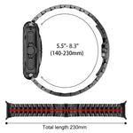 สายรัดนาฬิกาสแตนเลส xDfind แบบหัวเข็มขัดผีเสื้อ สำหรับ Samsung Galaxy Watch Ultra / Ultra 2025, สำหรับ Samsung Galaxy Watch8 / 8 Classic