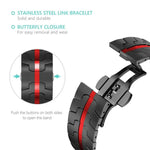 สายรัดนาฬิกาสแตนเลส xDfind แบบหัวเข็มขัดผีเสื้อ สำหรับ Samsung Galaxy Watch Ultra / Ultra 2025, สำหรับ Samsung Galaxy Watch8 / 8 Classic