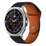 สายรัดนาฬิกาหนังแท้ xDfind แบบหัวเข็มขัดหมุด สำหรับ Samsung Galaxy Watch Ultra / Ultra 2025, สำหรับ Samsung Galaxy Watch8 / 8 Classic