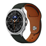 สายรัดนาฬิกาหนังแท้ xDfind แบบหัวเข็มขัดหมุด สำหรับ Samsung Galaxy Watch Ultra / Ultra 2025, สำหรับ Samsung Galaxy Watch8 / 8 Classic
