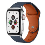 สายรัดนาฬิกาหนังแท้หัวเข็มขัดหมุด xDfind สำหรับ Apple Watch 42 / 44 / 45 / 46 / 49mm, สำหรับ Apple Watch 38 / 40 / 41 / S10 42mm