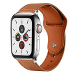 สายรัดนาฬิกาหนังแท้หัวเข็มขัดหมุด xDfind สำหรับ Apple Watch 42 / 44 / 45 / 46 / 49mm, สำหรับ Apple Watch 38 / 40 / 41 / S10 42mm