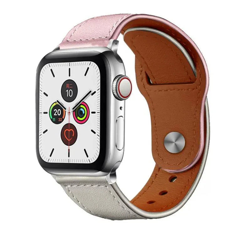 สายรัดนาฬิกาหนังแท้หัวเข็มขัดหมุด xDfind สำหรับ Apple Watch 42 / 44 / 45 / 46 / 49mm, สำหรับ Apple Watch 38 / 40 / 41 / S10 42mm