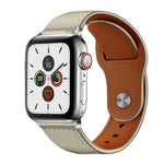 สายรัดนาฬิกาหนังแท้หัวเข็มขัดหมุด xDfind สำหรับ Apple Watch 42 / 44 / 45 / 46 / 49mm, สำหรับ Apple Watch 38 / 40 / 41 / S10 42mm