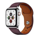 สายรัดนาฬิกาหนังแท้หัวเข็มขัดหมุด xDfind สำหรับ Apple Watch 42 / 44 / 45 / 46 / 49mm, สำหรับ Apple Watch 38 / 40 / 41 / S10 42mm