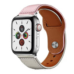สายรัดนาฬิกาหนังแท้หัวเข็มขัดหมุด xDfind สำหรับ Apple Watch 42 / 44 / 45 / 46 / 49mm, สำหรับ Apple Watch 38 / 40 / 41 / S10 42mm