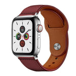 สายรัดนาฬิกาหนังแท้หัวเข็มขัดหมุด xDfind สำหรับ Apple Watch 42 / 44 / 45 / 46 / 49mm, สำหรับ Apple Watch 38 / 40 / 41 / S10 42mm