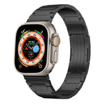 สายรัดนาฬิกาโลหะสแตนเลสสตีลหัวเข็มขัดรูปตัว I xDfind สำหรับ Apple Watch 42 / 44 / 45 / 46 / 49mm