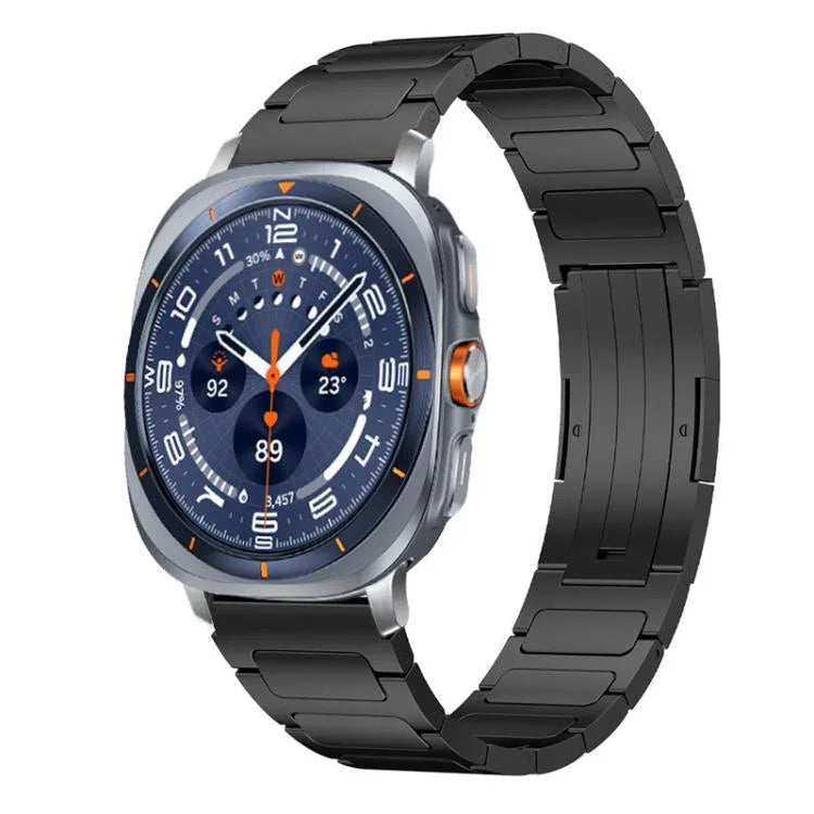 สายรัดนาฬิกาสแตนเลส xDfind แบบหัวเข็มขัดรูปตัว I สำหรับ Samsung Galaxy Watch Ultra/Ultra 2025, สำหรับ Samsung Galaxy Watch8 / 8 Classic