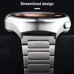 สายรัดนาฬิกาสแตนเลส xDfind แบบหัวเข็มขัดรูปตัว I สำหรับ Samsung Galaxy Watch Ultra/Ultra 2025, สำหรับ Samsung Galaxy Watch8 / 8 Classic