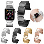 สายรัดนาฬิกาโลหะสแตนเลสสตีลแบบขั้นบันได xDfind สำหรับ Apple Watch 42 / 44 / 45 / 46 / 49mm, สำหรับ Apple Watch 38 / 40 / 41 / S10 42mm