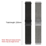 xDfind Milanese Parachute Buckle Stainless Steel Watch Band, For Amazfit T-Rex 3
