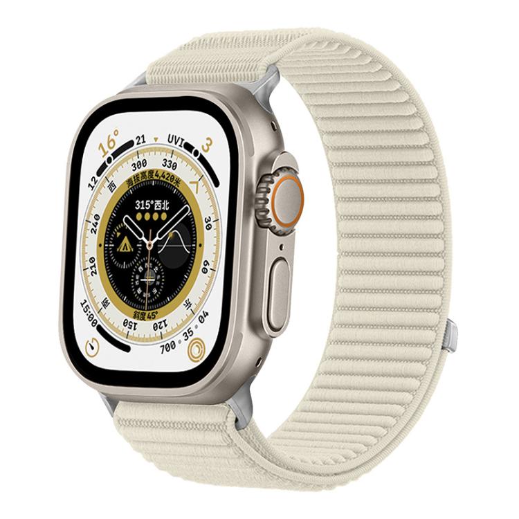 สายรัดนาฬิกาไนลอนถักพร้อมตีนตุ๊กแก xDfind สำหรับ Apple Watch 42 / 44 / 45 / 46 / 49mm, สำหรับ Apple Watch 38 / 40 / 41 / S10 42mm