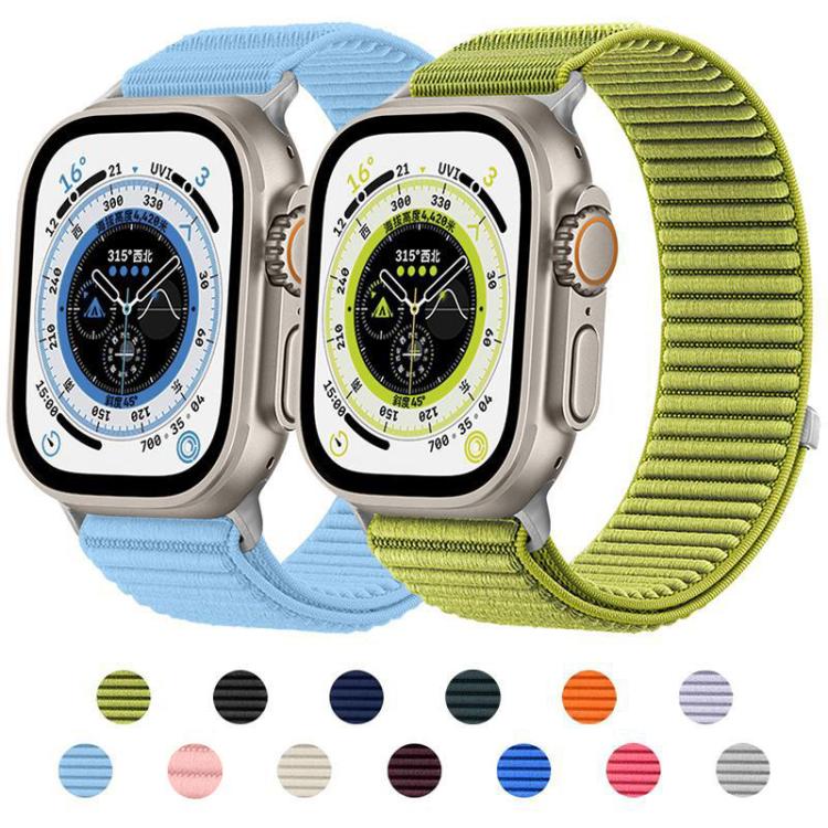 สายรัดนาฬิกาไนลอนถักพร้อมตีนตุ๊กแก xDfind สำหรับ Apple Watch 42 / 44 / 45 / 46 / 49mm, สำหรับ Apple Watch 38 / 40 / 41 / S10 42mm