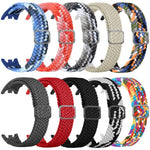 xDfind Adjustable Elastic Nylon Braided Watch Band, For Xiaomi Smart Band 10 / 9 / 8