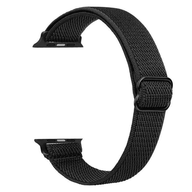 สายรัดนาฬิกาไนลอนยืดหยุ่นเอวเล็ก xDfind Ladder Buckle สำหรับ Apple Watch 42 / 44 / 45 / 46 / 49 มม. สำหรับ Apple Watch 38 / 40 / 41 / S10 42 มม.