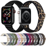 สายรัดนาฬิกาไนลอนยืดหยุ่นเอวเล็ก xDfind Ladder Buckle สำหรับ Apple Watch 42 / 44 / 45 / 46 / 49 มม. สำหรับ Apple Watch 38 / 40 / 41 / S10 42 มม.