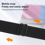 สายรัดนาฬิกาไนลอนยืดหยุ่นเอวเล็ก xDfind Ladder Buckle สำหรับ Apple Watch 42 / 44 / 45 / 46 / 49 มม. สำหรับ Apple Watch 38 / 40 / 41 / S10 42 มม.