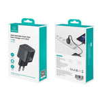 ที่ชาร์จเร็วขนาดเล็ก USAMS CC263 30W GaN USB-C / Type-C, USB สองพอร์ต, CC263