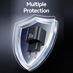 ที่ชาร์จเร็วขนาดเล็ก USAMS CC263 30W GaN USB-C / Type-C, USB สองพอร์ต, CC263