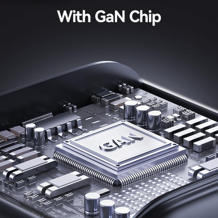 ที่ชาร์จเร็วขนาดเล็ก USAMS CC265 67W GaN 2 x Type-C, USB สามพอร์ต, CC265