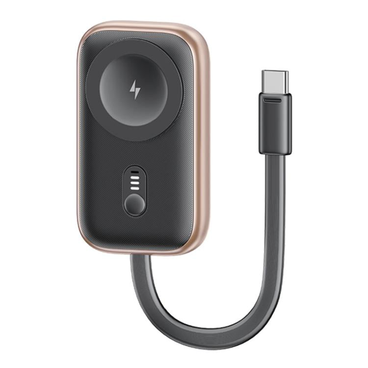 ที่ชาร์จไร้สายแบบพกพา USAMS CD245 ความจุ 1200mAh สำหรับ Apple Watch ซีรีส์ พร้อมสาย CD245