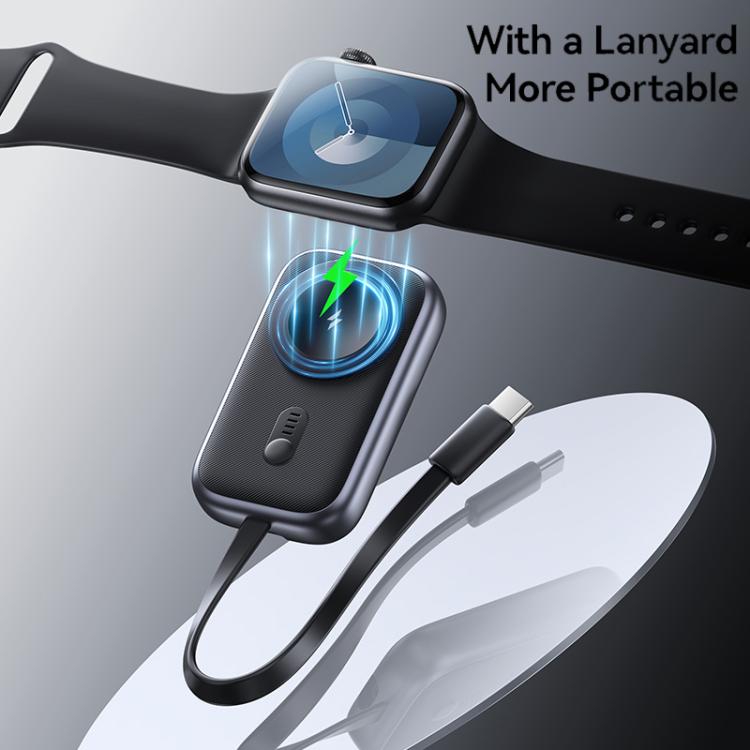 ที่ชาร์จไร้สายแบบพกพา USAMS CD245 ความจุ 1200mAh สำหรับ Apple Watch ซีรีส์ พร้อมสาย CD245