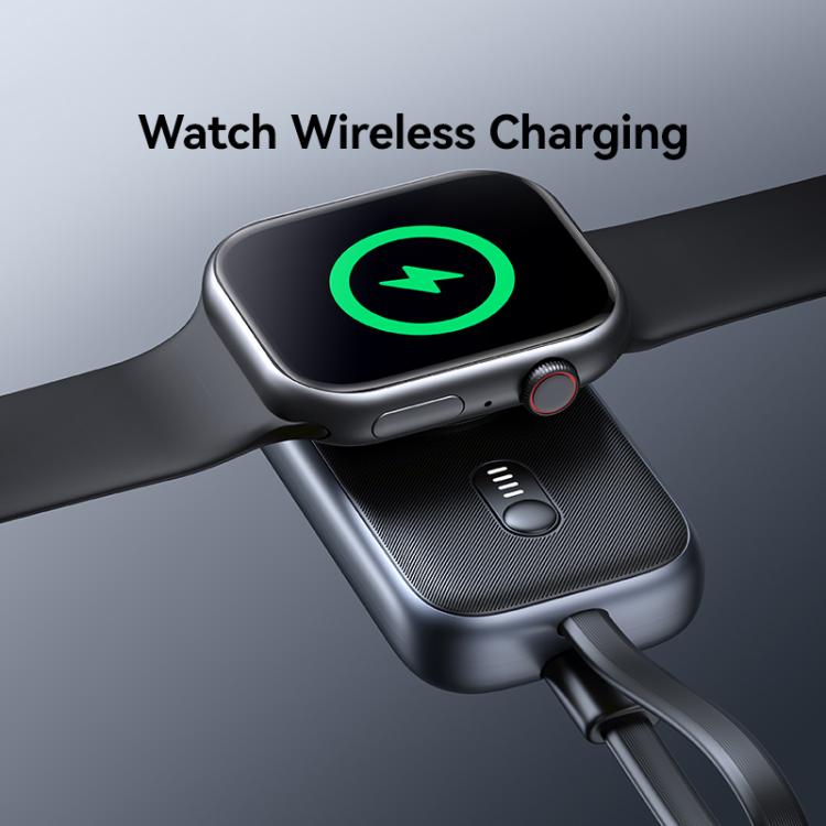 ที่ชาร์จไร้สายแบบพกพา USAMS CD245 ความจุ 1200mAh สำหรับ Apple Watch ซีรีส์ พร้อมสาย CD245