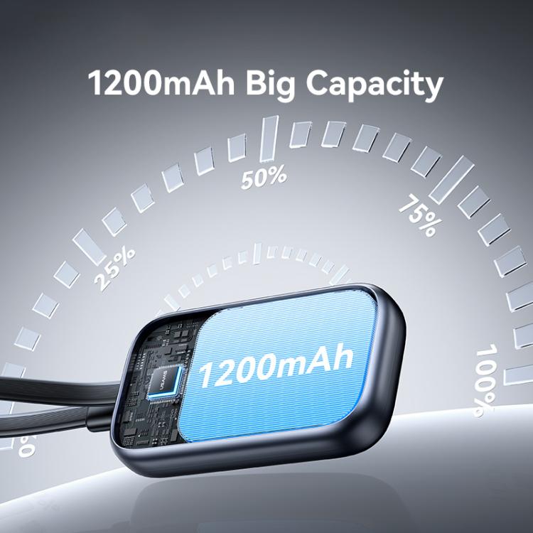 ที่ชาร์จไร้สายแบบพกพา USAMS CD245 ความจุ 1200mAh สำหรับ Apple Watch ซีรีส์ พร้อมสาย CD245