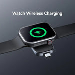 ที่ชาร์จไร้สายแบบพกพา USAMS CD247 USB-C / Type-C สำหรับ Apple Watch ซีรีส์ CD247