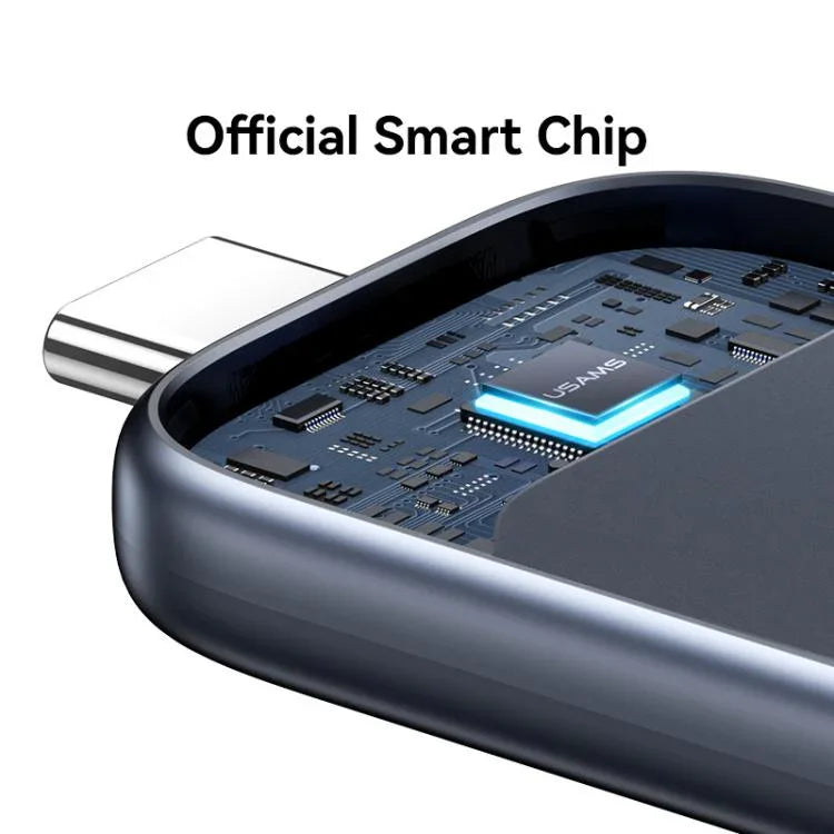 ที่ชาร์จไร้สายแบบพกพา USAMS CD247 USB-C / Type-C สำหรับ Apple Watch ซีรีส์ CD247