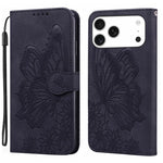 เคสโทรศัพท์หนังปั๊มลายผีเสื้อสไตล์ย้อนยุคแบบพับแนวนอน สำหรับ iPhone 17 Pro Max, สำหรับ iPhone 17 Pro, สำหรับ iPhone 17, สำหรับ iPhone Air