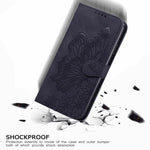 เคสโทรศัพท์หนังปั๊มลายผีเสื้อสไตล์ย้อนยุคแบบพับแนวนอน สำหรับ iPhone 17 Pro Max, สำหรับ iPhone 17 Pro, สำหรับ iPhone 17, สำหรับ iPhone Air