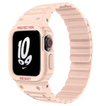 สายรัดนาฬิกาซิลิโคนแม่เหล็กพร้อมฝาครอบนาฬิกาในตัว xDfind สำหรับ Apple Watch 42 / 44 / 45 มม. สำหรับ Apple Watch ซีรีส์ 10 / 11 46 มม. สำหรับ Apple Watch ซีรีส์ 10 / 11 42 มม. สำหรับ Apple Watch Ultra 3 / 2 / 1 49 มม. สำหรับ Apple Watch 38 / 41 มม.