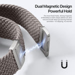 สายรัดไนลอนถักแบบหัวเข็มขัดแม่เหล็ก DUX DUCIS Mixture Ultra Series สำหรับ Apple Watch 38 / 40 / 41 / S10 42 มม.