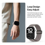 สายรัดไนลอนถักแบบหัวเข็มขัดแม่เหล็ก DUX DUCIS Mixture Ultra Series สำหรับ Apple Watch 42 / 44 / 45 / 46 / 49 มม.