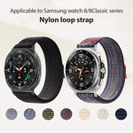 สายรัดนาฬิกาไนลอนแบบตีนตุ๊กแก xDfind สำหรับ Samsung Galaxy Watch8 / 8 Classic