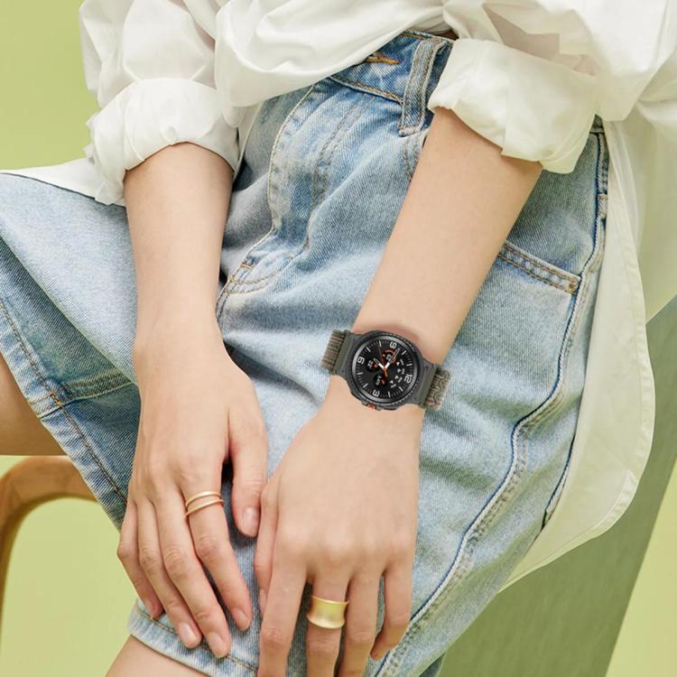 สายรัดนาฬิกาไนลอนแบบตีนตุ๊กแก xDfind สำหรับ Samsung Galaxy Watch8 / 8 Classic
