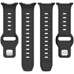 สายรัดนาฬิกาซิลิโคน xDfind แบบหัวเข็มขัดหมุดเงินลายจุดกลม สำหรับ Samsung Galaxy Watch Ultra/Ultra 2025, สำหรับ Samsung Galaxy Watch8 / 8 Classic