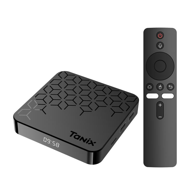 Tanix TX7 กล่องสมาร์ททีวี Android 14 8K UHD พร้อมรีโมทคอนโทรล, Allwinner H728 Octa-Core, 2GB+16GB, 4GB+32GB